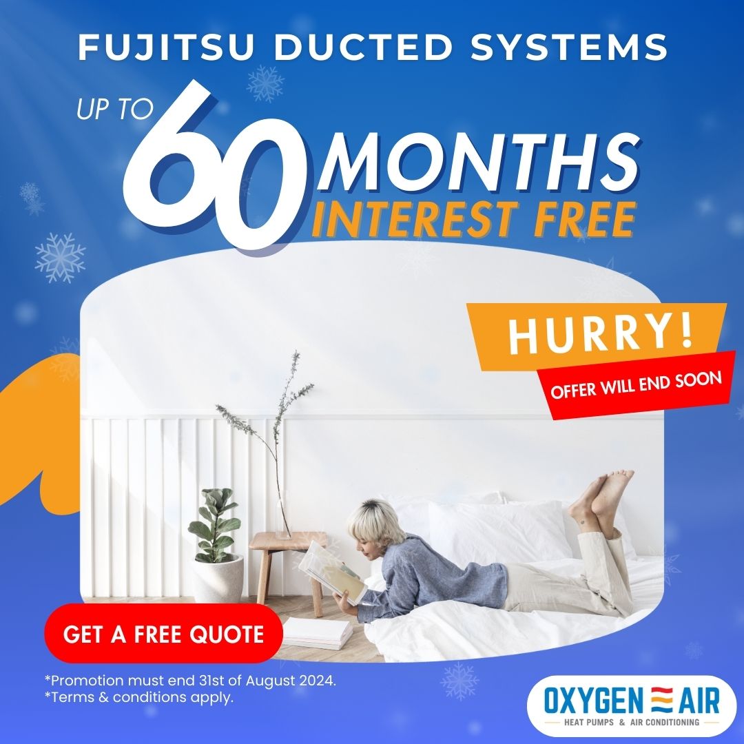 Ducted Fujitsu 60 months